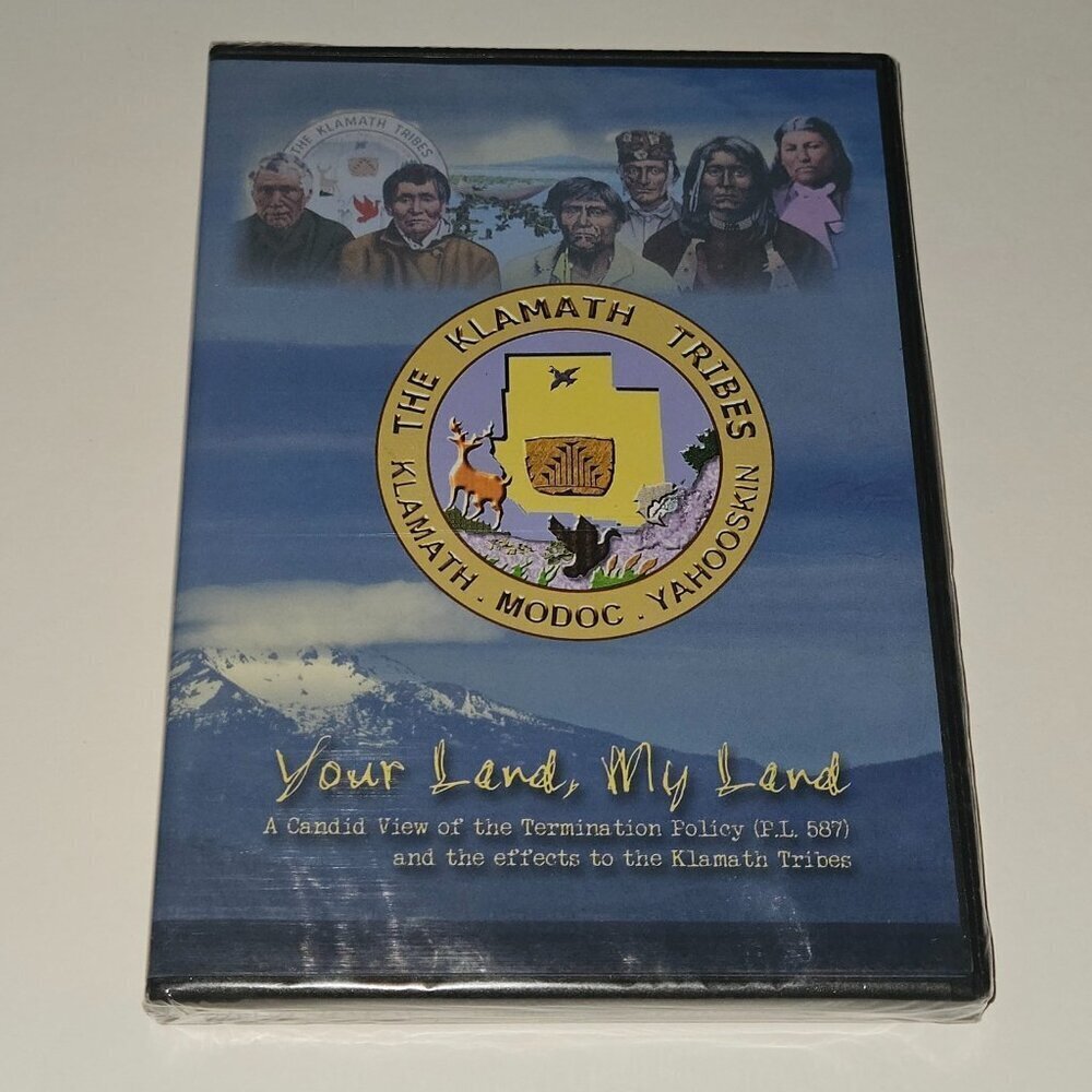 NEW Klamath Tribes DVD Your My Land Modoc Yahooskin Termination Policy SEALED